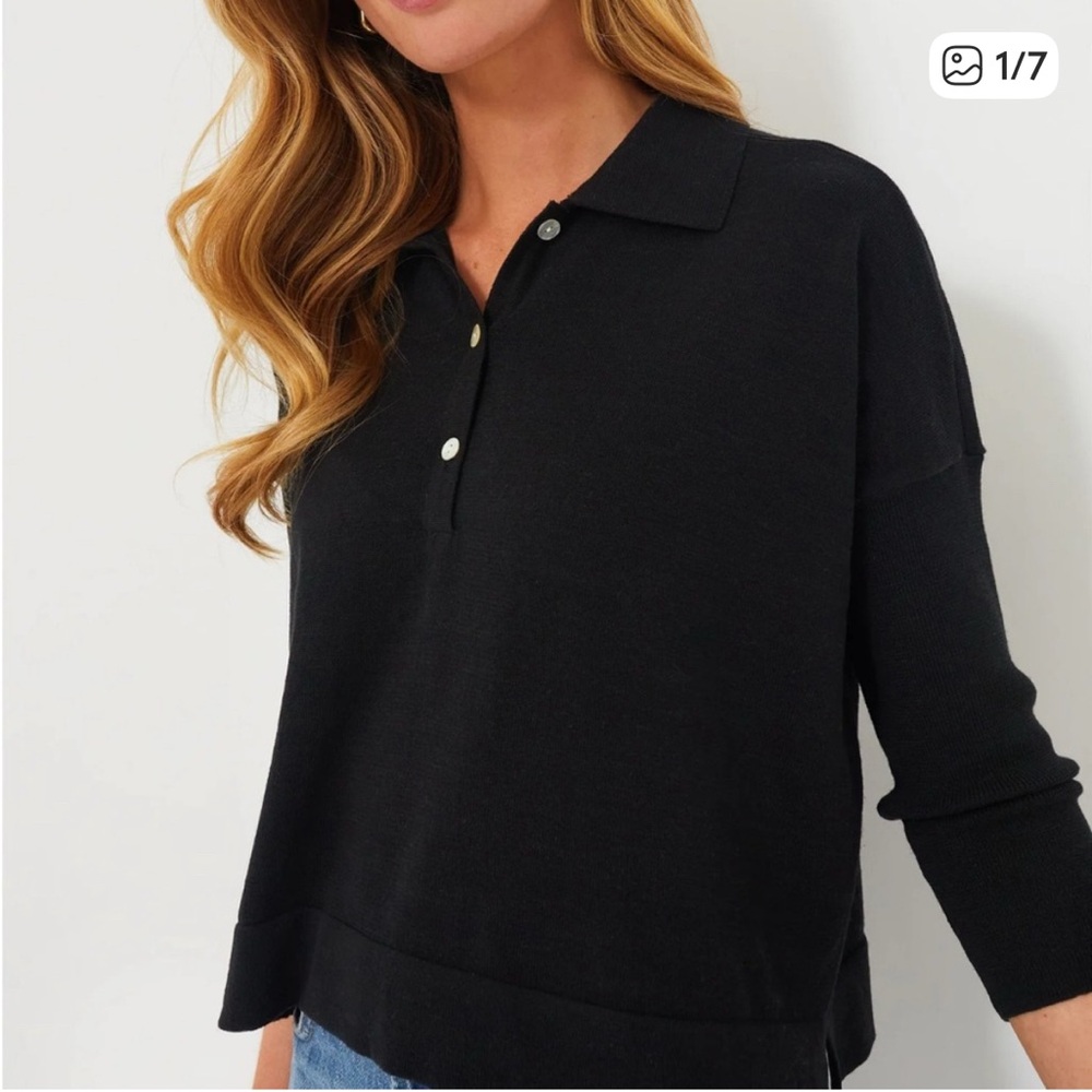 Tuckernuck oversized polo sweater